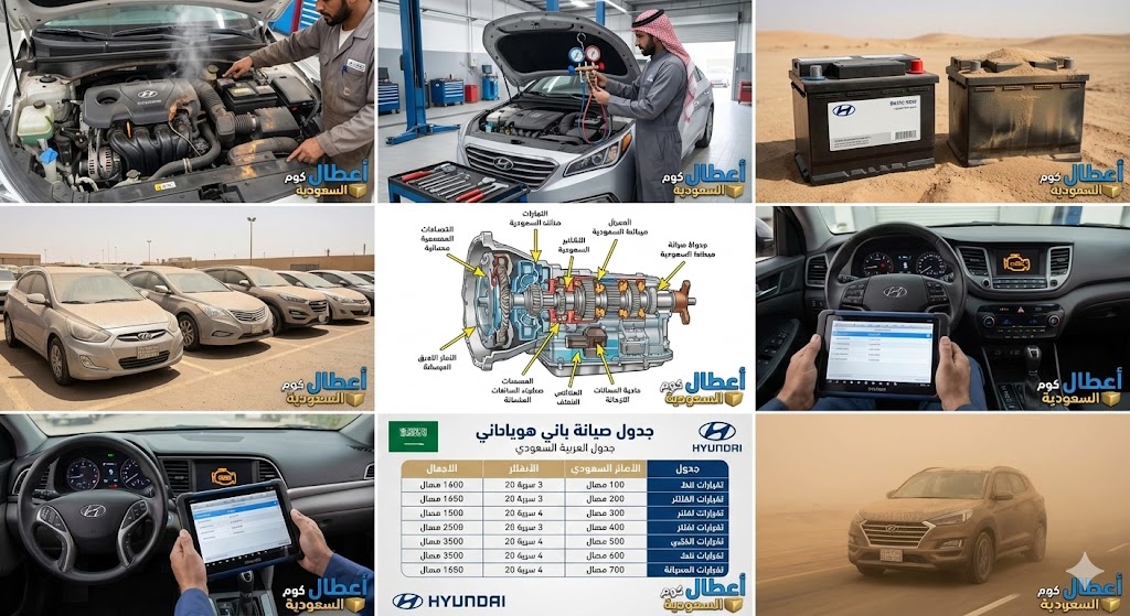 أعطال سيارات هيونداي في السعودية: التحديات والحلول الشاملة