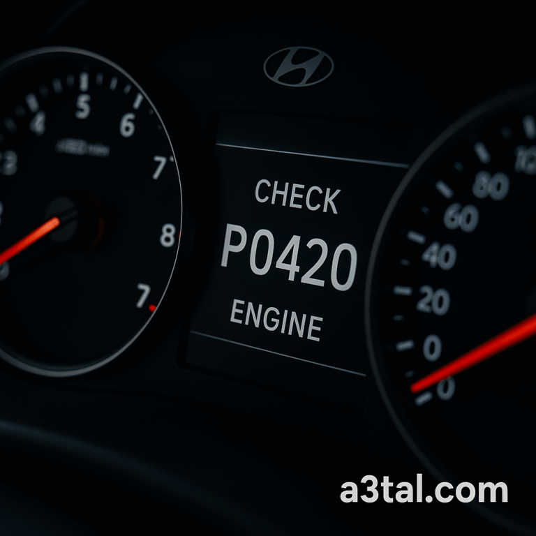 P0420 كود عطل الشكمان في سيارات هيونداي