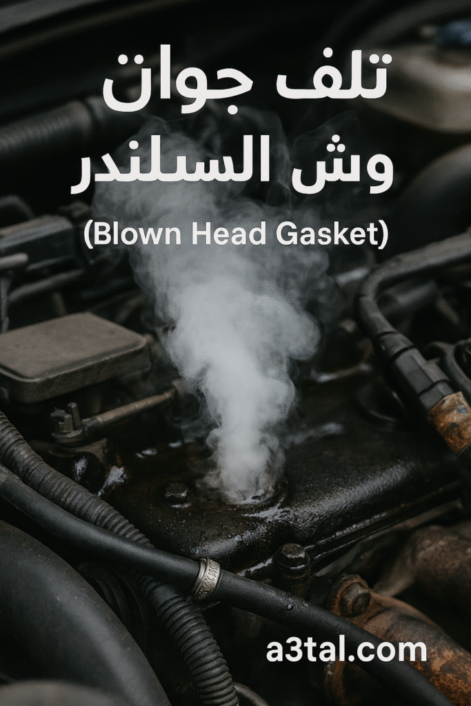 تلف جوان وش السلندر (Blown Head Gasket)