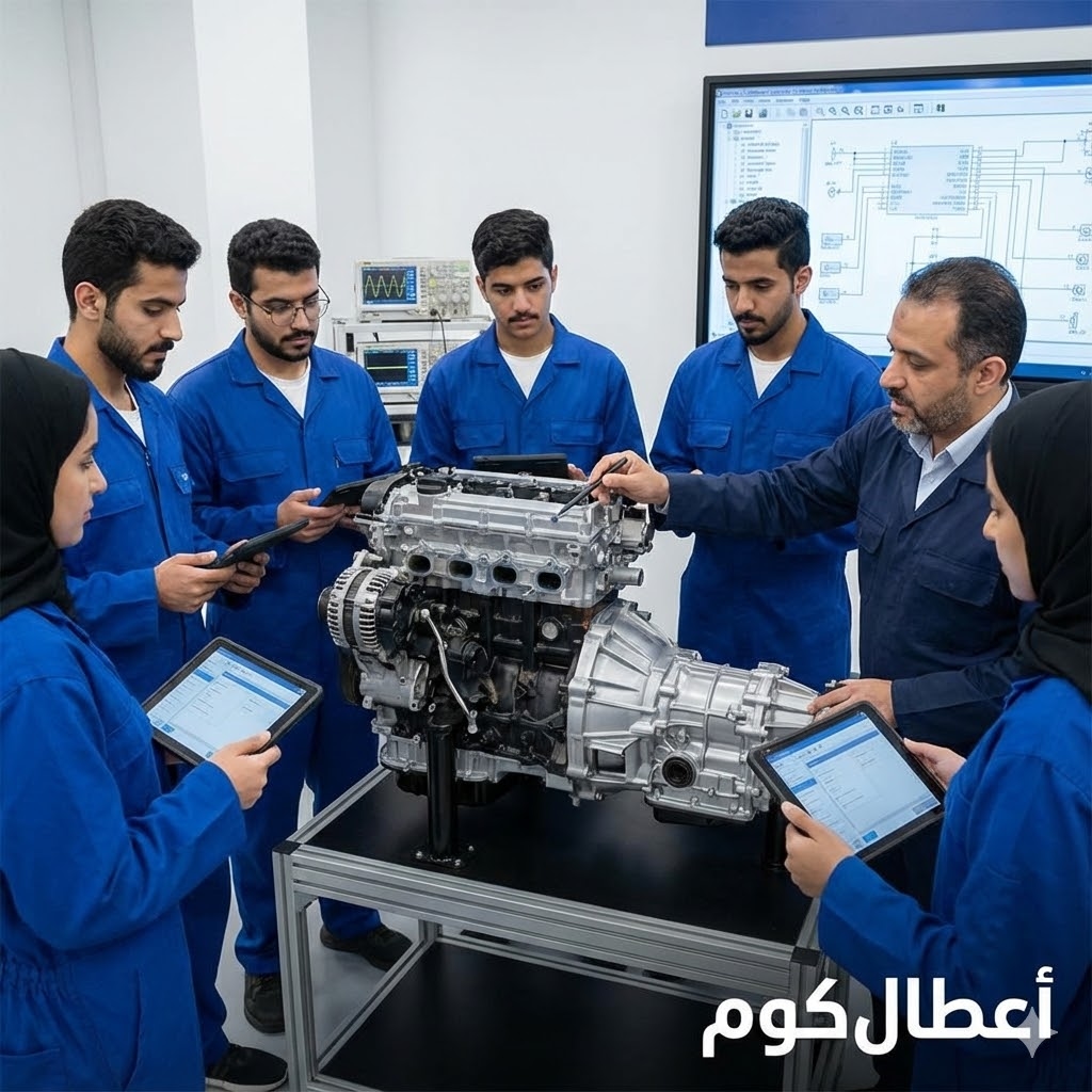 الموسوعة الشاملة لكورسات صيانة السيارات: دليلك التعليمي والمهني 2025
