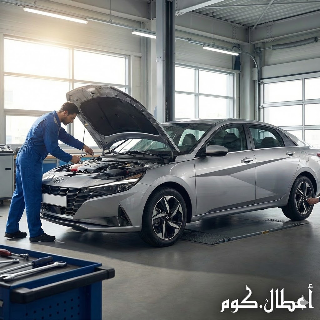 دليل جدول الصيانة الدورية لسيارة هيونداي النترا CN7 (موديلات 2021 – 2025)