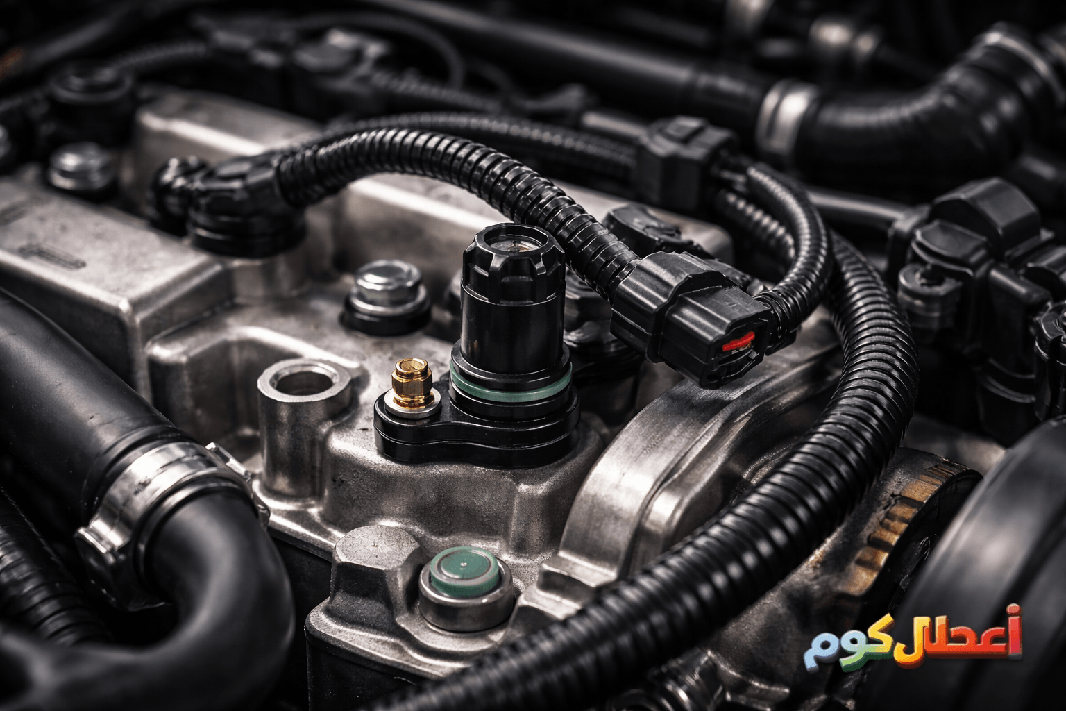 حساس عمود الكامات في سيارة شيفروليه المسؤول عن توقيت المحرك وظهور كود العطل P0342