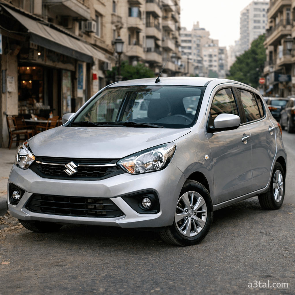 سوزوكي سيليريو 2026 موفرة للبنزين أثناء القيادة داخل شوارع مصر