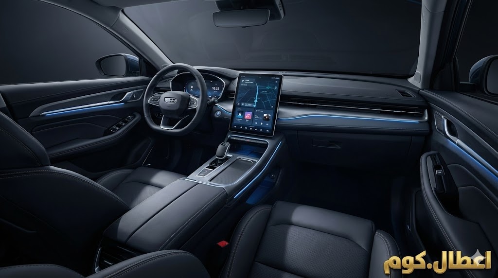 صالون جيلي ستار راي 2026 Geely Starray من الداخل - الشاشة العملاقة والعدادات الديجيتال