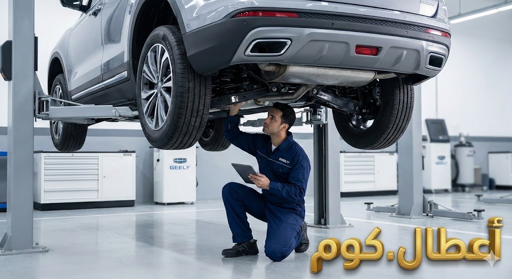 صيانة جيلي ستار راي 2026 داخل مركز خدمة معتمد - فحص الفتيس والعفشة