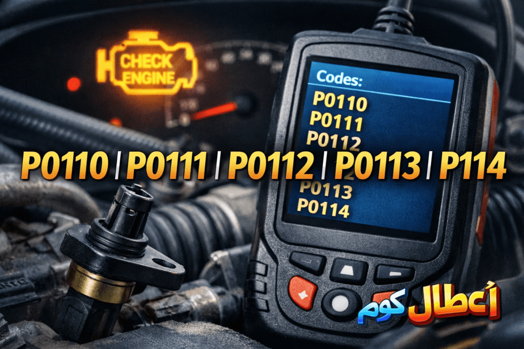شرح أكواد الأعطال P0110 – P0115