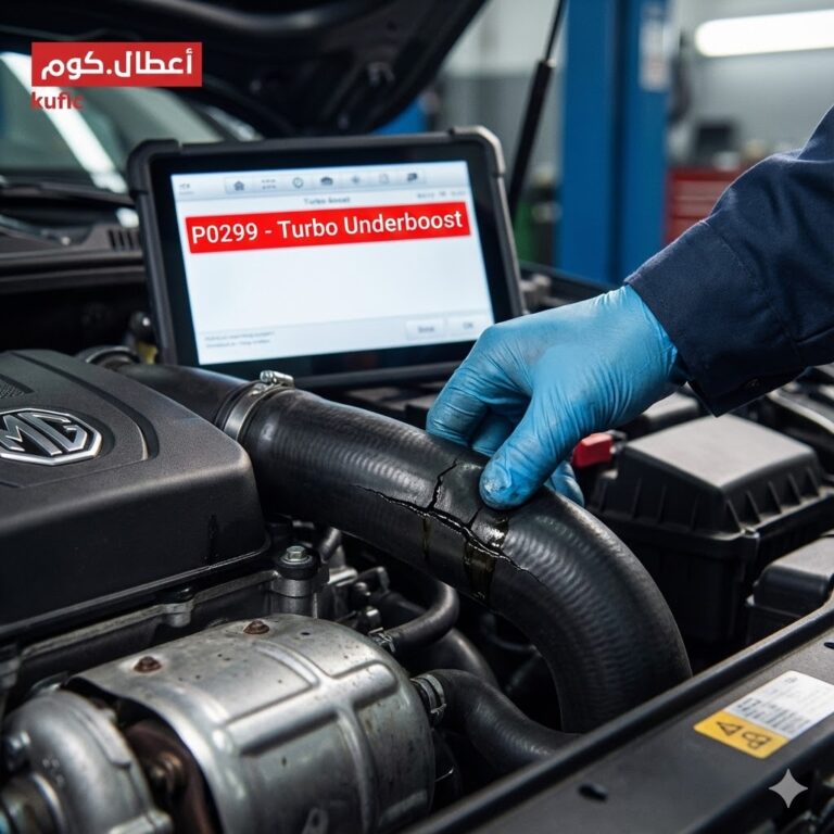 كود P0299 في السيارات الصيني (Turbo Underboost): الأسباب والحل 2026