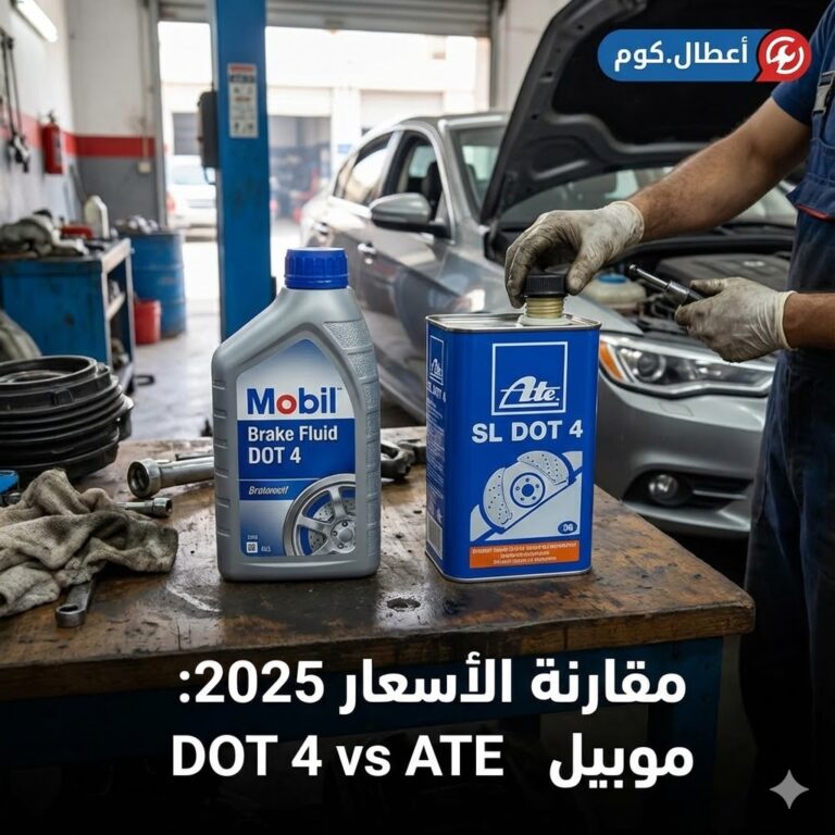 سعر زيت باكم موبيل DOT 4 في مصر 2025 ومقارنة مع ATE