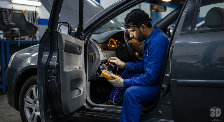 أعطال كهرباء شيفروليه أوبترا (الجزء الثالث): حل مشاكل الحساسات، التكييف، والبوابة