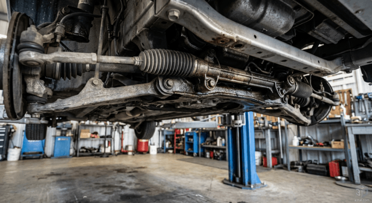 أعطال عفشة شيفروليه أوبترا (الجزء الرابع): حل مشاكل علبة الدركسيون، المساعدين، وأصوات الخبط