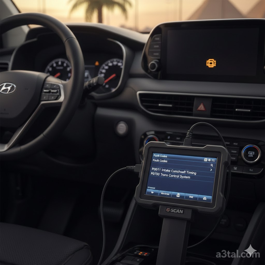 أكواد أعطال هيونداي توسان NX4 القاموس الشامل (Engine & DCT Fault Codes)