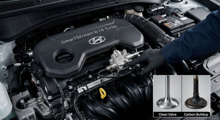 أعطال محرك هيونداي توسان NX4  أسرار SmartStream وحل مشكلة الكربون