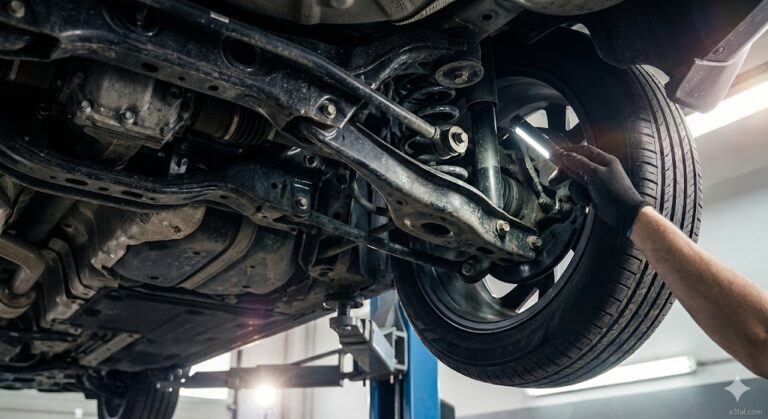 أعطال عفشة وتوجيه هيونداي توسان NX4 حل طقطقة الدركسيون والنشفان