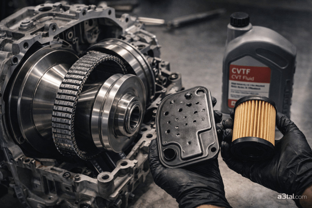 أعطال فتيس MG 5  حقيقة السخونة، تعديل مبرد الزيت، وجدول الغيار