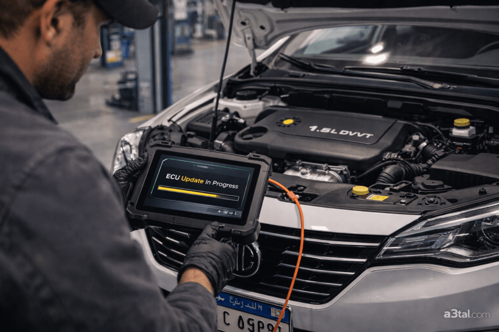 أعطال محرك MG 5 حل تأخير الاستجابة، السوفت وير، ورجة الموتور