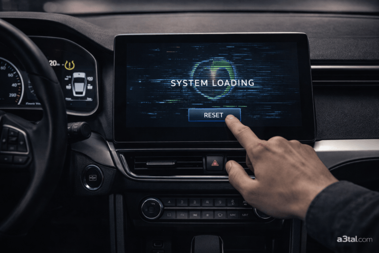 أعطال كهرباء وشاشة MG 5  حل تهنيج الشاشة، حساسات الكاوتش، ومشاكل البطارية