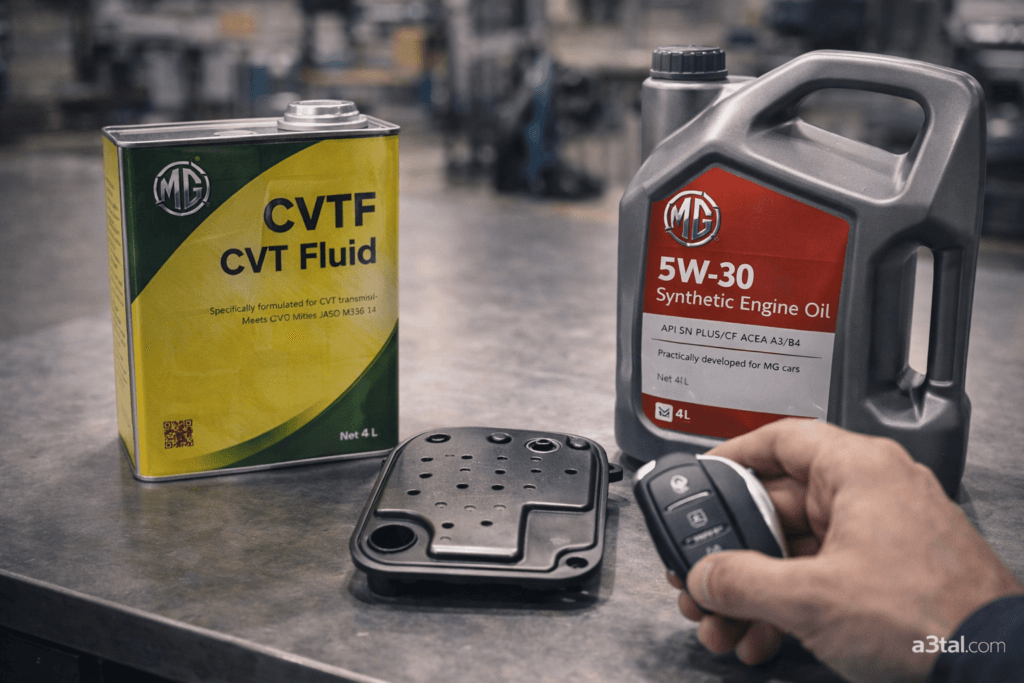 أسعار وصيانة MG 5 موديل 2026 جدول الصيانة، الزيوت، ودليل الشراء