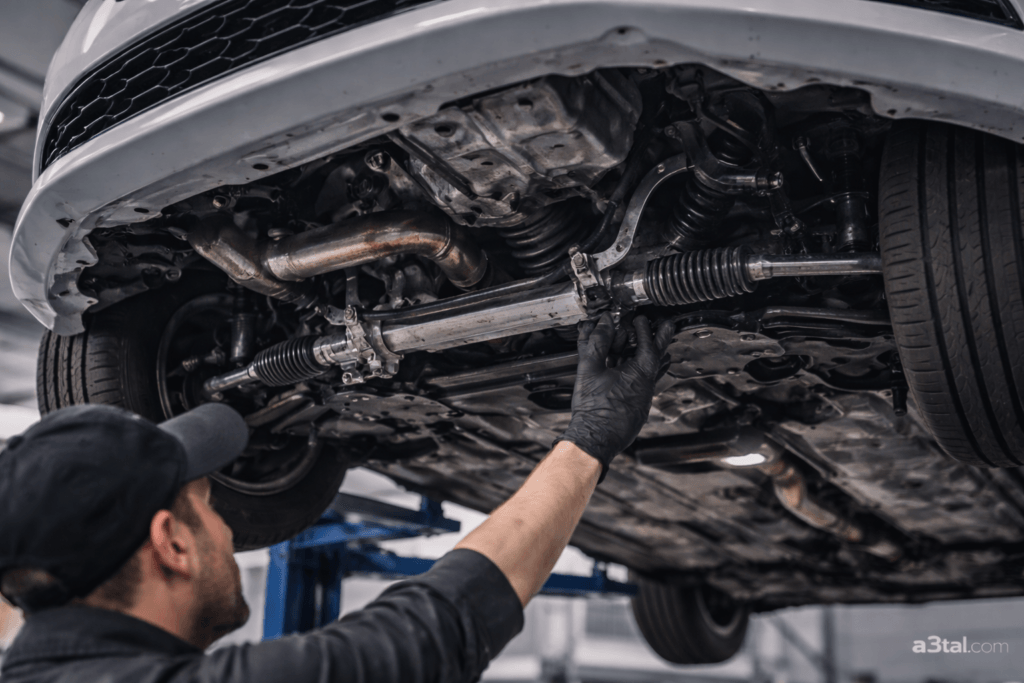 أعطال عفشة وتوجيه MG 5 حل طقطقة الدركسيون، العفشة الناشفة، ولمبة EPS