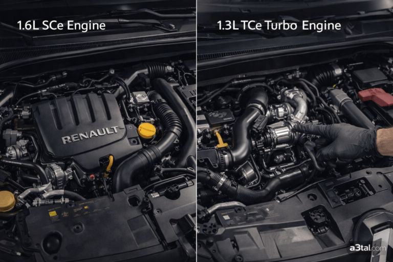 أعطال محرك رينو ميجان مقارنة 1.6 vs 1.3 تيربو، وحل مشاكل السحب