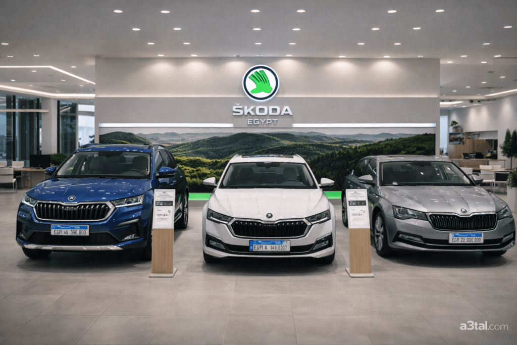 أسعار سيارات سكودا الزيرو في مصر 2026القائمة الكاملة للأوكتافيا، كودياك، وسوبيرب