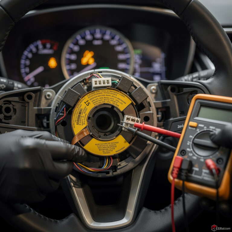 أعطال كهرباء وتكييف تويوتا كورولا (الجزء الرابع): حل مشكلة شريط الإيرباج وضعف التبريد