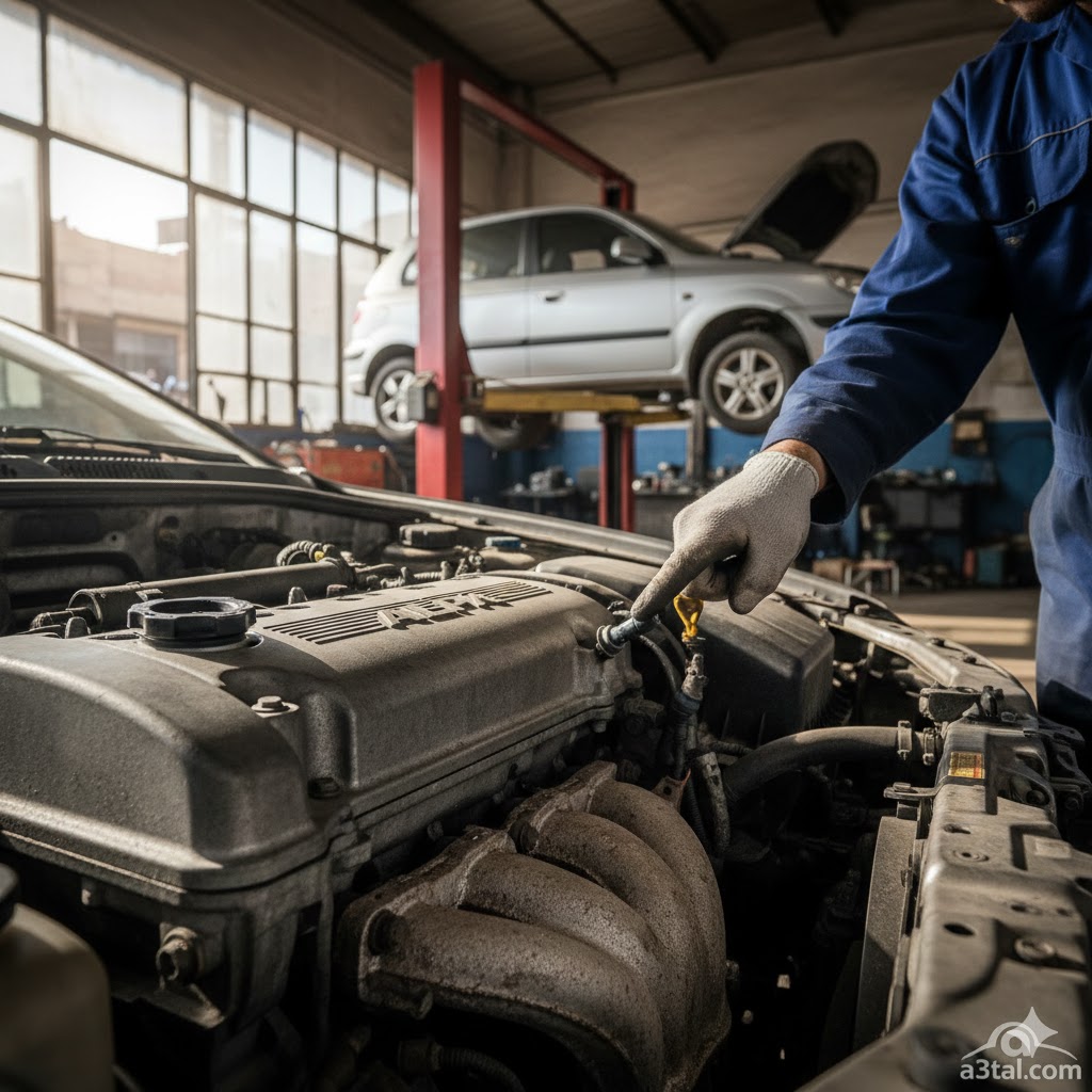 أعطال محرك وفتيس هيونداي ماتريكس حل استهلاك البنزين وصيانة الـ 1.6L