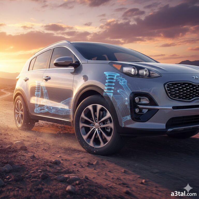 أعطال عفشة وفرامل كيا سبورتاج: حل “دبدبة” الجنط 19 وسر تآكل التيل (الجزء الثالث)