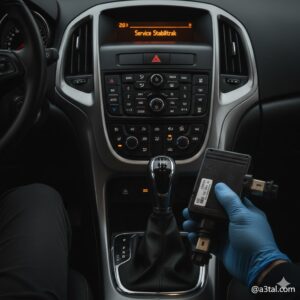 فتيس أوبل أسترا J ورسالة خطأ الثبات