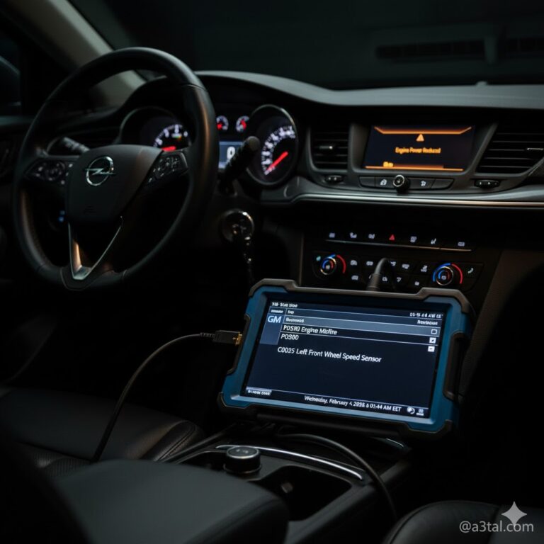 أكواد أعطال أوبل إنسيجنيا  القاموس الشامل (Engine, Transmission & ESC Codes)