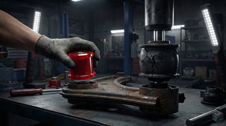 أعطال جلب المقصات (جلب العفشة): عندما تصرخ سيارتك من المطبات!