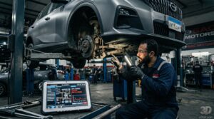 فحص عفشة وميكانيكا سيارة GAC Emzoom وتوصيل جهاز كشف الأعطال