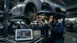 فحص عفشة وميكانيكا سيارة GAC Emzoom وتوصيل جهاز كشف الأعطال