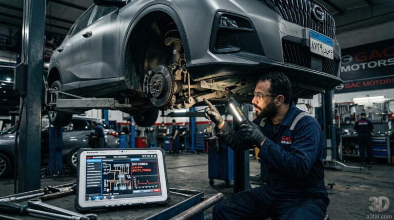 أعطال GAC Emzoom الميكانيكية والكهربائية: العفشة، الفتيس، وأكواد الـ DTC