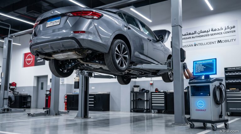 الدليل الشامل لصيانة نيسان سنترا: جدول الصيانات، التكلفة، ومراكز الخدمة