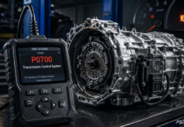 تشخيص كود P0700 في نظام التحكم بالفتيس الأوتوماتيك باستخدام جهاز OBD2