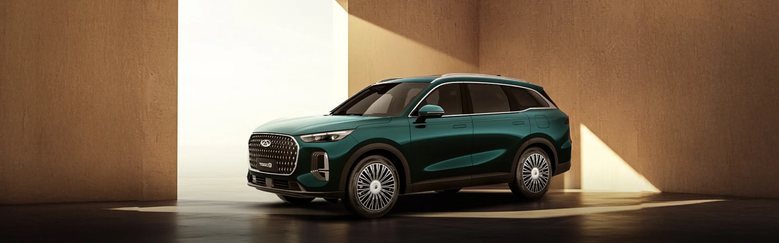 شيري تيجو 9 في مصر بمنظومة PHEV